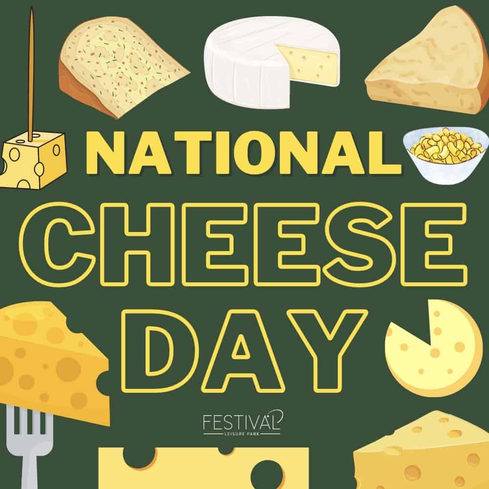 IT'S NATIONAL CHEESE DAY! 🧀 Basildon Festival Leisure Park