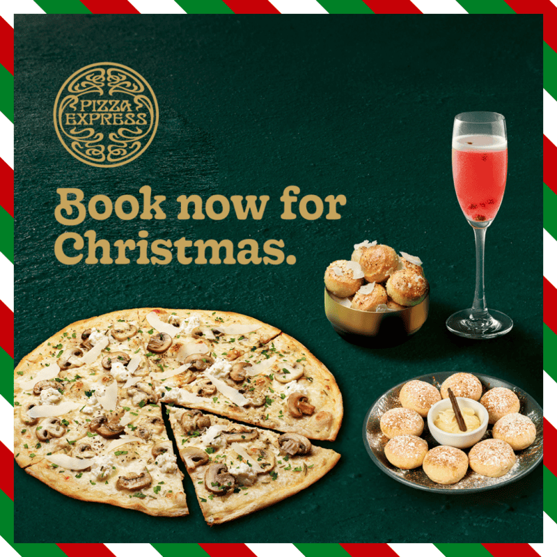 PIZZA EXPRESS PARTY! 🎄🎁 Basildon Festival Leisure Park